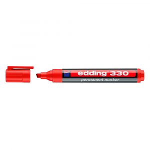 MARCADOR PERMANENTE GRUESO ROJO