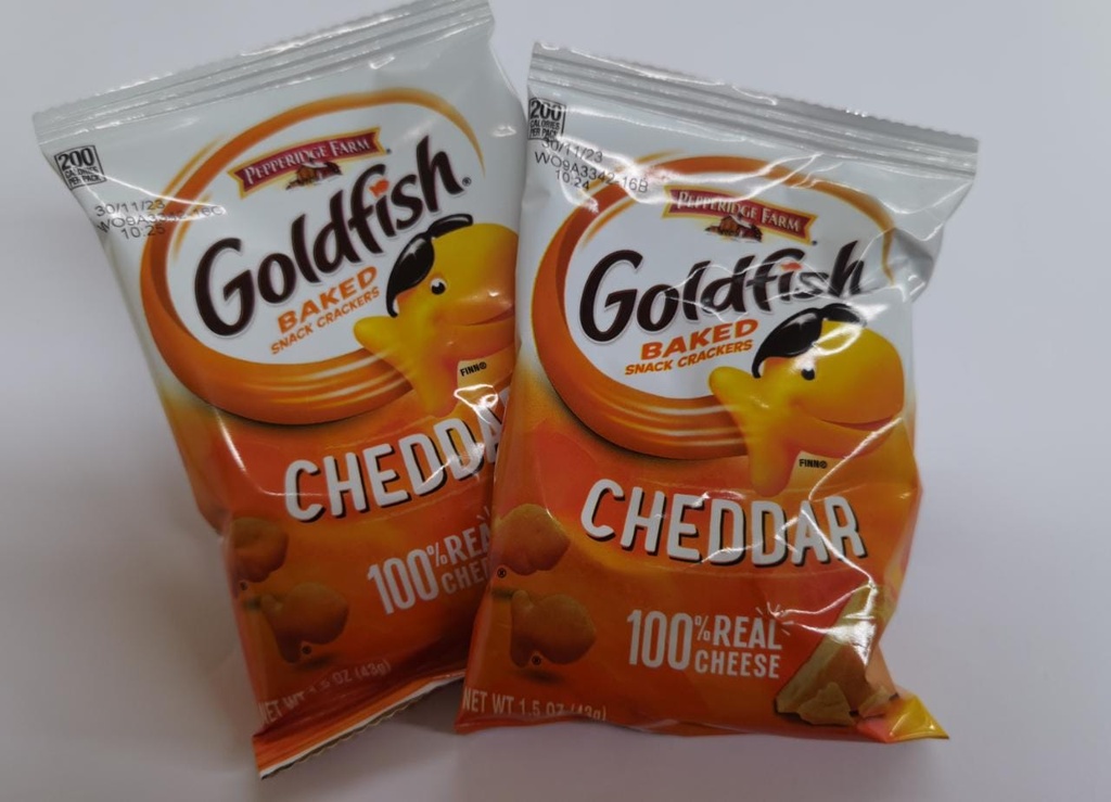 Pepperidge farm galletas Cheddar Goldfish 1.5 oz / 43 g