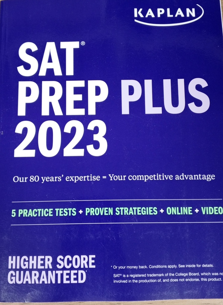 SAT TEST PREP PLUS 2023