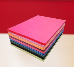 [MAT0057] HOJA TAMAÑO CARTA FOAMY COLORES 
