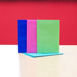 [MAT0109] PAPEL DE CHINA COLORES SET DE 5