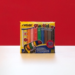 [MAT0123] PLASTICINA BARRA COLORES