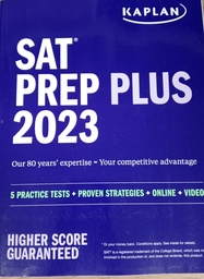 [LIB0183] SAT TEST PREP PLUS 2023